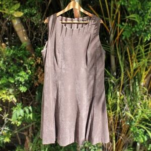 Ivanka Trump Suede Feel Fall Dress Size 18